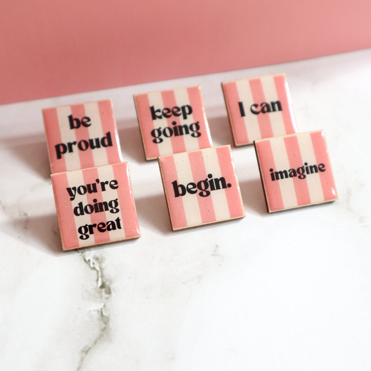Positive Pins: Pink Month Special
