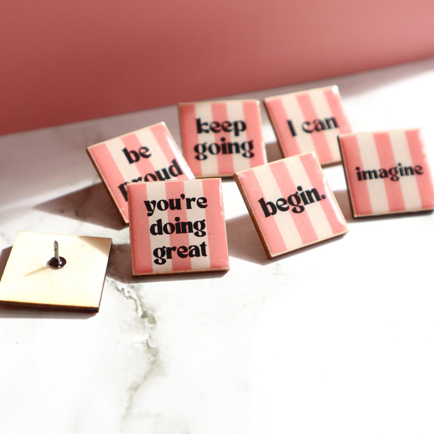 Positive Pins: Pink Month Special