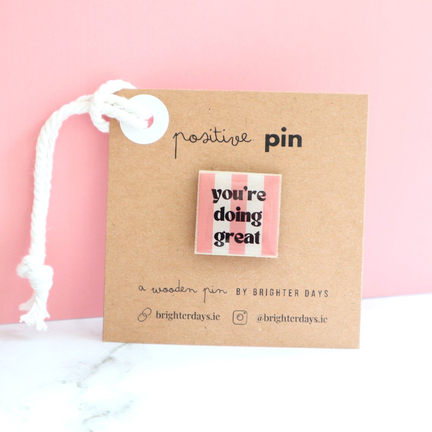 Positive Pins: Pink Month Special
