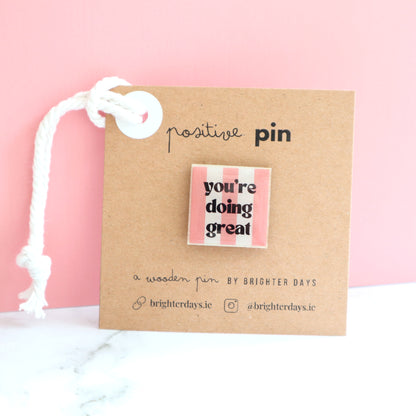 Positive Pins: Pink Month Special