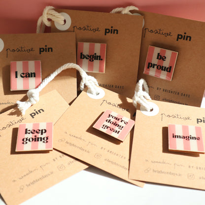 Positive Pins: Pink Month Special