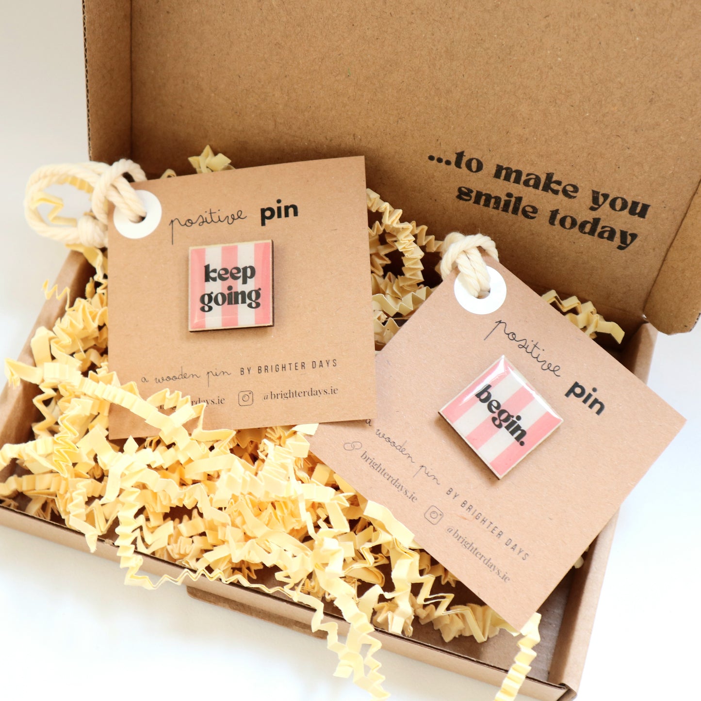 Positive Pin Duo: Pink Month Special