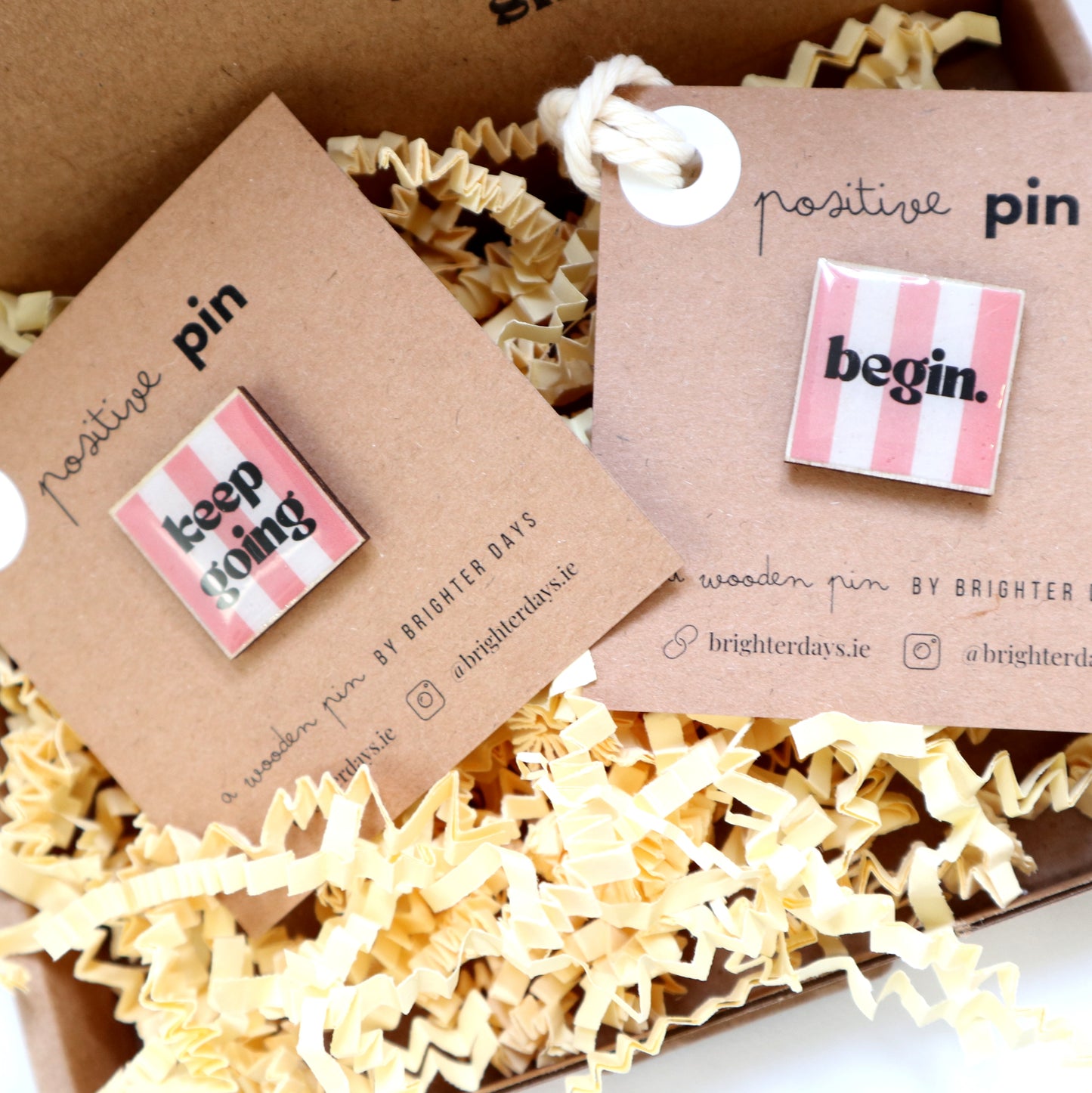 Positive Pin Duo: Pink Month Special