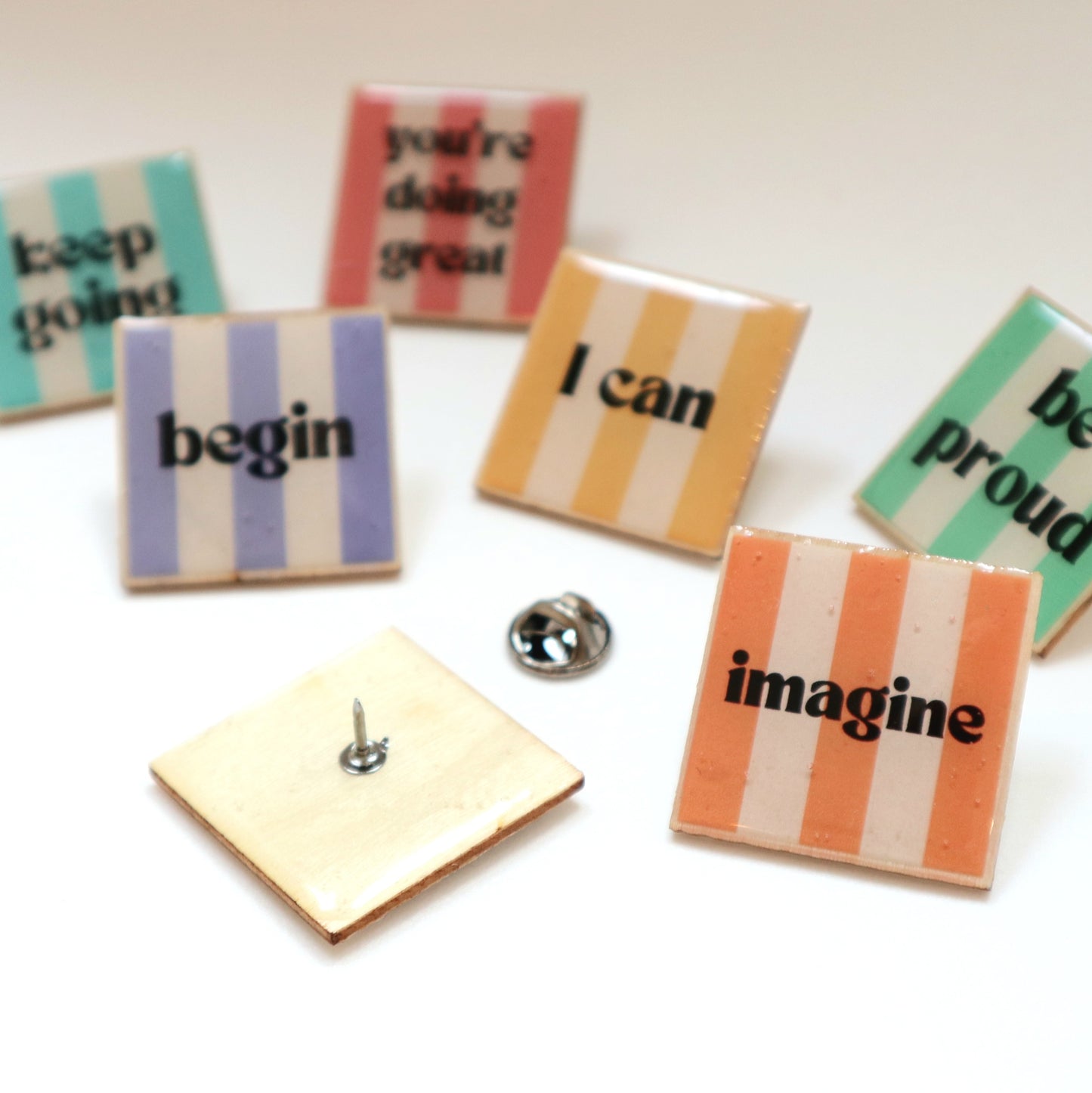 Positive Pins