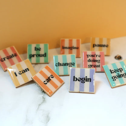 Positive Pins